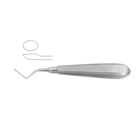 Kerpel Bone Curette Oval â€“ Left