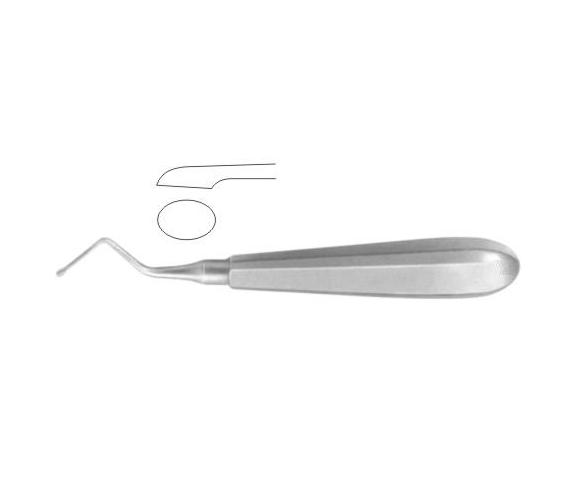 Kerpel Bone Curette Oval â€“ Right