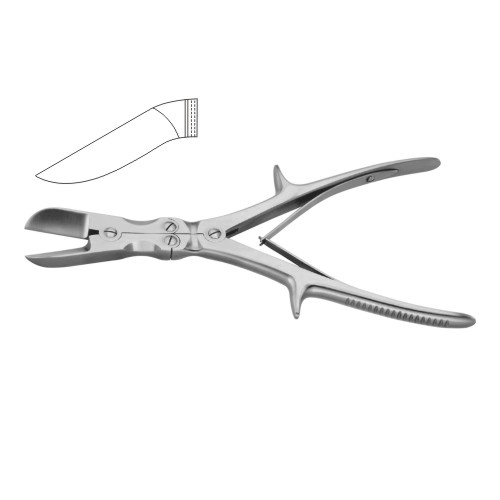 Stille-Liston Bone Cutting Forcep Curved â€“ Compound Action 