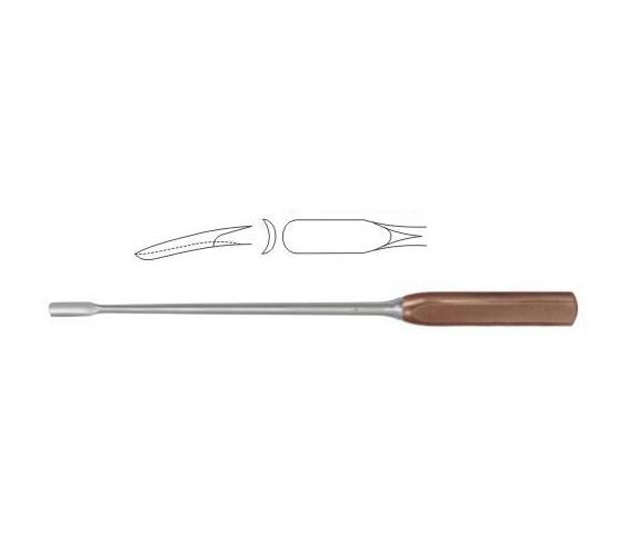 FiberGrip Wagner Bone Gouge Curved Forward