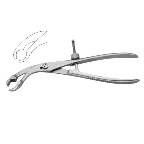 Bone Holding Forcep Self Centering â€“ With Thread Fixation 
