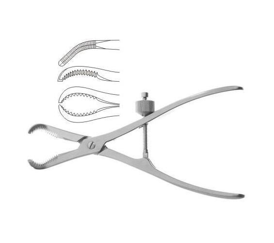 Repositioning Forcep With Tread Fixation