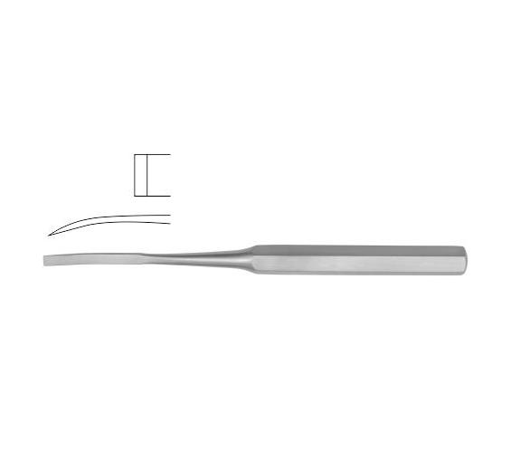 Hibbs Bone Osteotome Curved