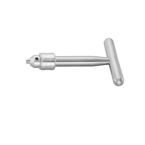Drill Handle With Chuck T-Form â€“ With Key