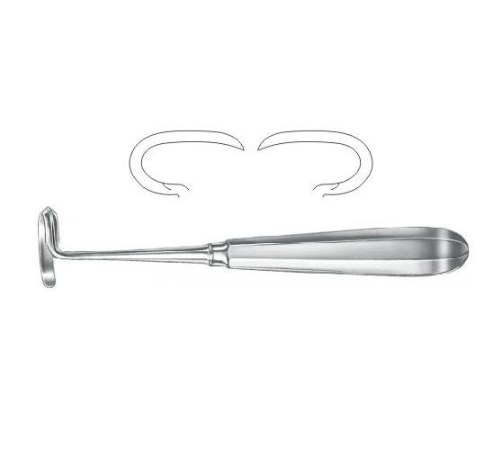 Doyen Rib Raspatory Curved Left â€“ For Adults