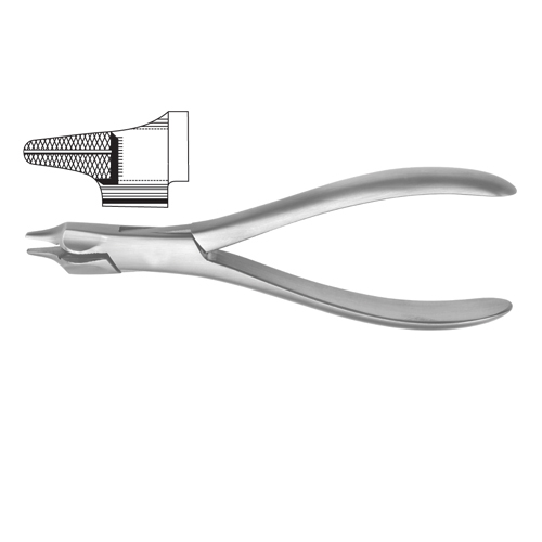 Combi-Flat Nose Plier For Bending and Cutting 