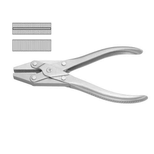 Flat Nose Plier Parallel Grip